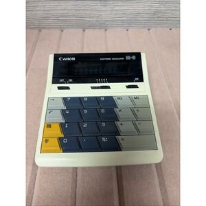 Vintage Canon M-8 Calculator LED Display Made In Japan - No batteries Works! E2